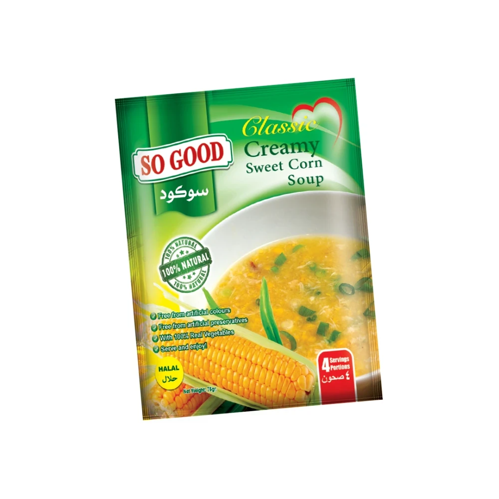 شوربة كريمة الذرة